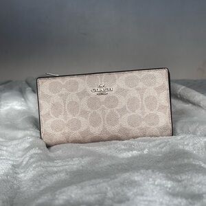 Coach Beige Women's Wallet